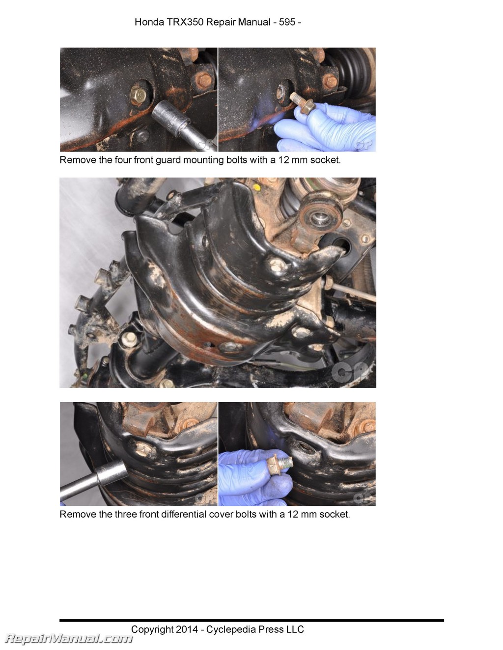 Honda Trx 350 Repair Manual Free
